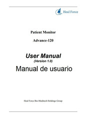 HEAL FORCE Advance-120 Manual De Usuario