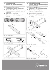 Truma Combi D CBY06EUF Serie Instrucciones De Montaje