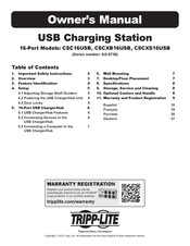 Eaton TRIPP-LITE CSCXS16USB Manual Del Propietário