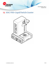 Beckman Coulter HIAC 9703+ Manual Del Usuario