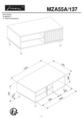 finori Monza MZA55A/137 Instrucciones De Montaje