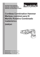 Makita DHR241 Manual De Instrucciones