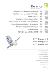 Derungs Dmed 60 C Triango Instrucciones De Montaje Y Funcionamiento