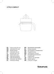 Taurus 924273000 Instrucciones De Uso