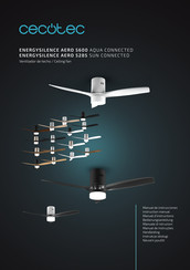 cecotec EnergySilence Aero 5600 Black Aqua Connected Manual De Instrucciones