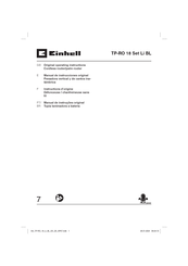 EINHELL 4350423 Manual De Instrucciones Original