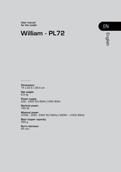 Lelit William PL72 Manual Del Usuario