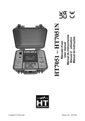 HT Instruments HT7051N Manual De Instrucciones