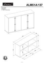 finori Almo ALM51A/137 Instrucciones De Montaje