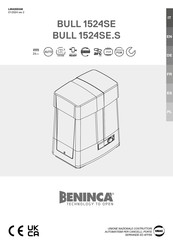 Beninca BULL 1524SE.S Manual Del Usuario