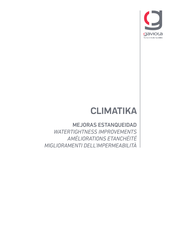 gaviota CLIMATIKA Manual Del Usuario