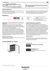 Hotpoint Ariston BFS 1222 1 Guía Rápida