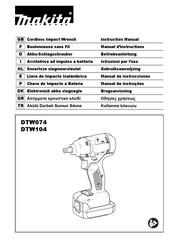 Makita DTW104 Manual De Instrucciones