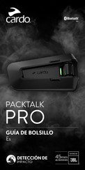 Cardo PACKTALK PRO Guía De Bolsillo