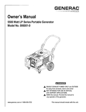 Generac 006001-0 Manual Del Propietário