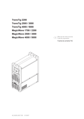 Fronius MagicWave 2500 MV Manual De Instrucciones Y Lista De Repuestos