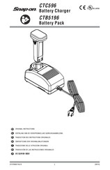 Snap-On CTC596 Traducción De Las Instrucciones Originales