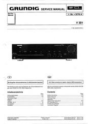 Grundig V 301 Manual De Servicio