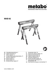 Metabo 26990000 Manual Original