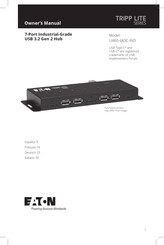 Eaton TRIPP LITE U460-4A3C-IND Manual Del Propietário