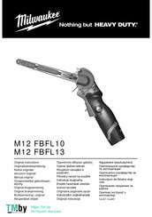 Milwaukee M12 FBFL10 Manual Original