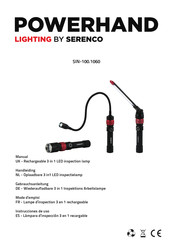 Serenco POWERHAND LIGHTING SIN-100.1060 Instrucciones De Uso