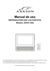 Axxion ADVD-1202 Manual De Uso