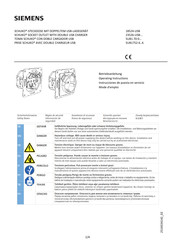 Siemens SCHUKO 23526-USB Serie Instrucciones De Puesta En Servicio
