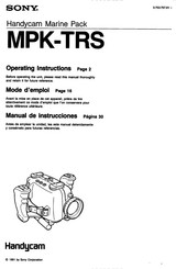 Sony Handycam MPK-TRS Manual De Instrucciones