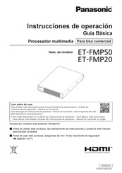 Panasonic ET-FMP50 Instrucciones De Operación