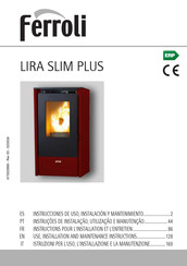 Ferroli LIRA SLIM PLUS Instrucción De Uso, Instalación Y Mantenimiento