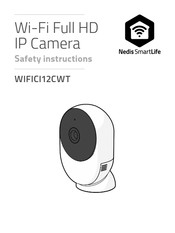 nedis WIFICI12CWT Instrucciones De Seguridad