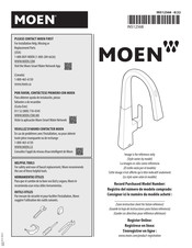 Moen Sinema S7235EV2 Manual Del Usuario