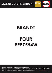 Brandt BFP7554W Instrucciones Para El Usuario