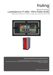 Fröling PE1e Pellet Manual De Servicio