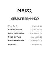 Marq GESTURE BEAM 400 Guia Del Usuario