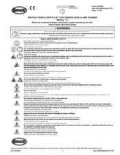 SIOUX SSR4P26 Instrucciones Y Lista De Piezas