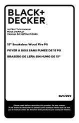 Black and Decker BD17200 Manual De Instrucciones