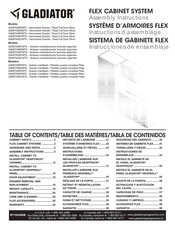 Gladiator Flex Cabinet System V Instrucciones De Ensamblaje