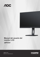 AOC 24P3CV Manual Del Usuario