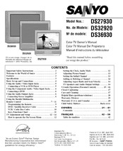 Sanyo DS32920 Manual Del Propietário