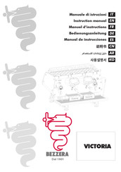 Bezzera VICTORIA BZVICTORIA2R Manual De Instrucciones