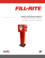 GORMAN-RUPP FILL-RITE FR102PHU Manual De Instrucciones