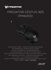 Acer PREDATOR CESTUS 325 Guia De Inicio Rapido