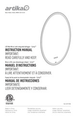 Artika Corby WMIRH-COCH-O2228 Manual De Instrucciones