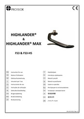 PROTEOR Highlander Instrucciones De Uso