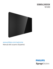 Philips 55BDL2005X Manual Del Usuario