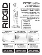 RIDGID R87730 Manual Del Operador