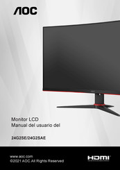 AOC 24G2SAE/BK Manual Del Usuario