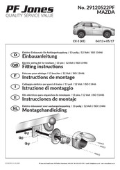 PF Jones 29120522PF Instrucciones De Montaje